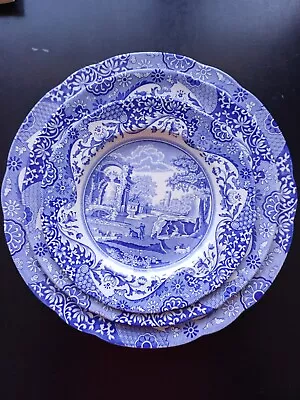 Buy Spode Blue Italian. Side, Salad And Dinner Plates (one Each). • 18£