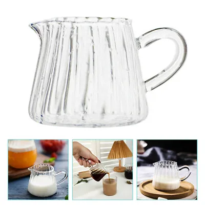 Buy  Decorative Coffee Mug Crystal Glass Creamer Milk Jug Vintage • 9.02£
