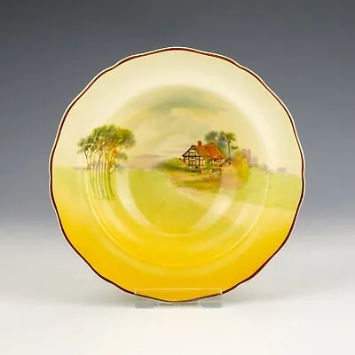Buy Royal Doulton Series Ware Pottery - English Cottages D.4987 Bowl • 9.99£