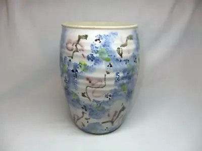 Buy Pretty Studio Pottery Vase By Hilary Bassett Bryn Pottery Wales Welsh Ceramic • 9.99£