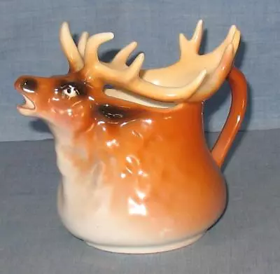 Buy Royal Bayreuth Bavarian German Fine China Figural   Elk   Creamer • 109.10£