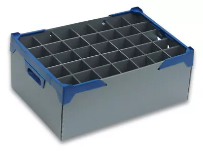 Buy Glassware Storage Boxes Containers Silver Crates - Various Sizes - Glassjacks UK • 89.85£