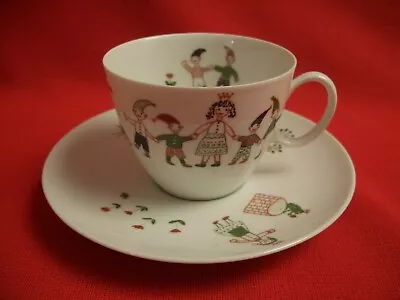 Buy Thomas Germany Snow White And The Seven Dwarfs Frog Prince Cup & Saucer Scarce • 12£