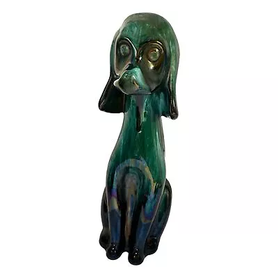 Buy Blue Mountain Pottery Tall Dog Figurine Ears Hang Low  14 Inch BMP Canadian • 37.90£