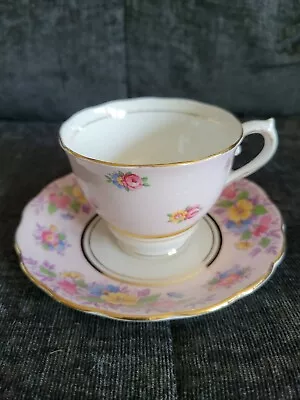 Buy Vintage Tea Cup & Saucer Colclough China Bone China Made In Longton England • 14.20£