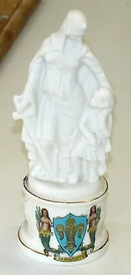 Buy Arcadian Crested China Saxon Queen And Children Monument - Tamworth • 9.99£