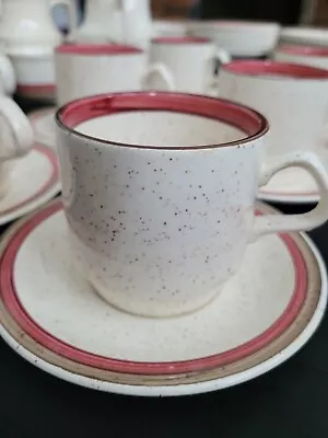 Buy Carrigaline Pottery County Cork Set Of 6 Coffee Cups And Saucers. • 25£