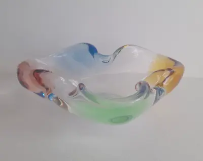 Buy RARE Mstisov 1960s Art Glass  Rhapsody  Abstract Bowl Vase FRANTISEK ZEMEK Czech • 19.99£