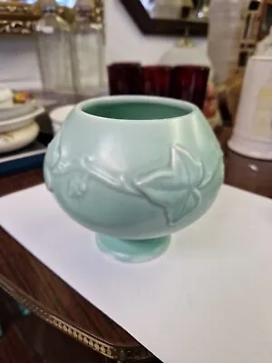 Buy Dartmouth Pottery Vintage Vase - Grapevine Pattern Soft Light Green Pattern 240 • 4.99£