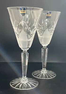 Buy Gleneagles Lead Crystal Muirfield Wine Glasses X2 • 20£