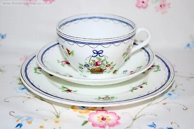 Buy Gorgeous Antique C1910 Aynsley Bone China Blue And White Tea Set Trio Cup Plate • 30£