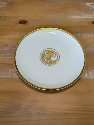 Buy Antique Thomas Bavaria Fine China White & Gold Platter L. P. Newcomer 1924 • 75.78£