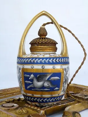 Buy Sevres Imperial Porcelain Light Night Lampe Vase Empire Decor • 711.29£