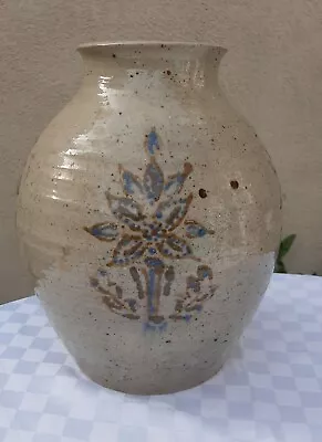 Buy Studio Ware Salt Glazed Vase Signed & Dated 1949. • 8.99£