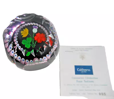 Buy Caithness Paperweight - Limited Edition - Coronation Celebration - Four Nations • 145£