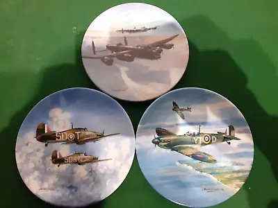 Buy Coalport Reach For The Sky  3 X Commemorative Plates By Michael Turner Ex Cond` • 14.99£