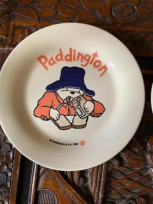 Buy Paddington Bear Plate And Bowl Staffordshire Pottery • 4.99£