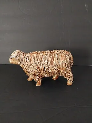 Buy Castle Wynd Art Pottery Spagetti Highland Bull Cow Ox 7  X 3  • 52.75£