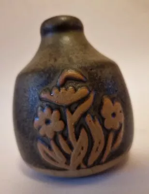 Buy Vintage TREMAR Vase, Flowers Design, Stamped Tremar UK Art Pottery Mid Century • 7.99£