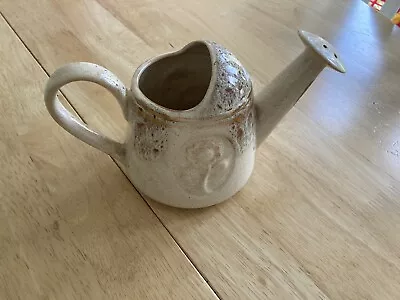 Buy Fosters Pottery Watering Can Blonde Honeycomb Design Great Condition • 5£