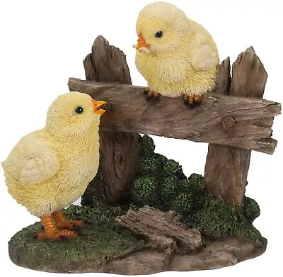 Buy Vivid Arts Playful Chicks | Resin Home Or Garden Decoration | RL-PF30-B • 29.99£