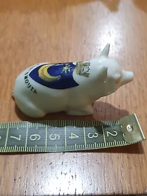 Buy Crested Ware China Arcadian Pig Portsmouth (CCB1) • 10£