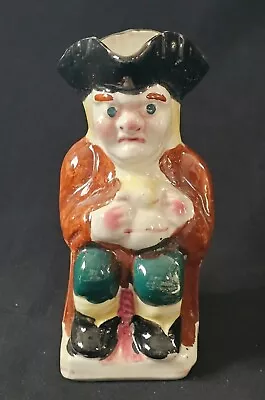 Buy An Antique Staffordshire Pearlware Toby Character  Jug, Hand Painted Early 19thC • 15£