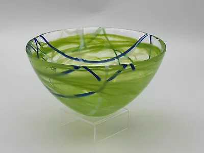 Buy Kosta Boda - Contrast Bowl - Lime Green - Anna Ehrner - Ø22.5cm • 59.95£