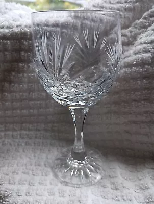 Buy Vintage Bohemian Cut Crystal Small Port Liqueur Glass • 4.50£