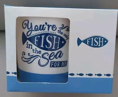 Buy Queens CHASING RAINBOWS Fine Bone China Mug BNIB You're The Only Fish In The Sea • 3£