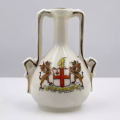 Buy Gemma Crested China Two Handled Vase - City Of London - The Tower Of London • 8£