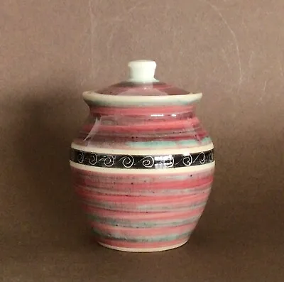 Buy Jo Lester Studio Pottery  Lidded Pot  Signed  IOW. • 12£