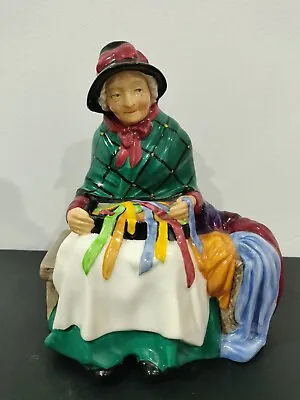 Buy 1948 ROYAL DOULTON 'SILKS & RIBBONS' HN2017 English China Figurine • 15£