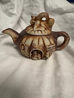Buy Vintage Halloween Swagman Pottery Australian Tea Pot Pumpkin Ornament • 20£