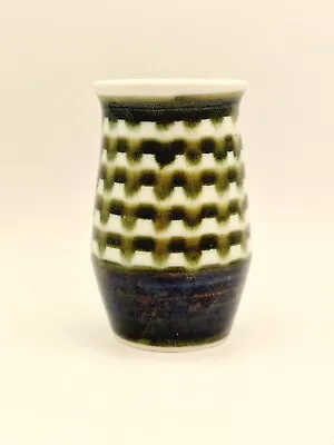 Buy Dennis Townsend Iden Pottery Beaker Pot Factory Second Vintage Studio Pottery • 11.99£