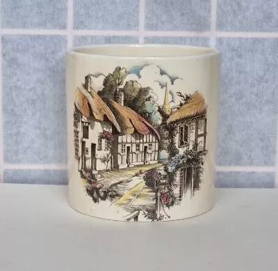 Buy Crown Devon Fieldings Pottery Utensil Jar English Vintage China 1930s • 19£