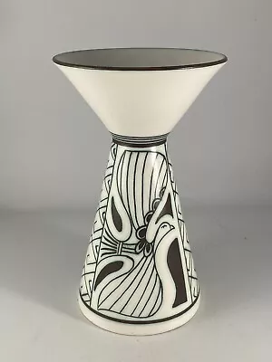 Buy Vintage Gouda Holland Modernist Phoenix Design Vase • 48£