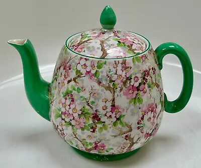 Buy Antique Chintz Shelley Maytime Tea Pot Pattern Number 8787 • 23£