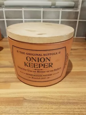 Buy Henry Watson, Terracotta, The Original Suffolk, Onion Keeper • 12£