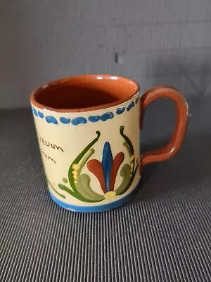 Buy Vintage Glazed Pottery Devon * Motto Ware * Tea/coffee Mug • 5.99£