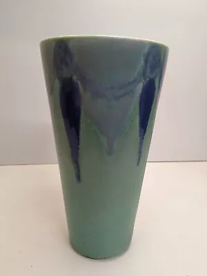 Buy Retro/Vintage - Poole Pottery Green & Blue Vase - 14  • 19.99£