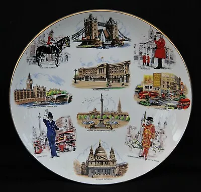 Buy Attractive Vintage Decorative Plate - Landmarks Of London By Lord Nelson Pottery • 3.99£
