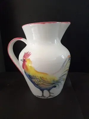 Buy Ben Thomas Hornsea Pottery Porcelain Cockerel Jug • 18£