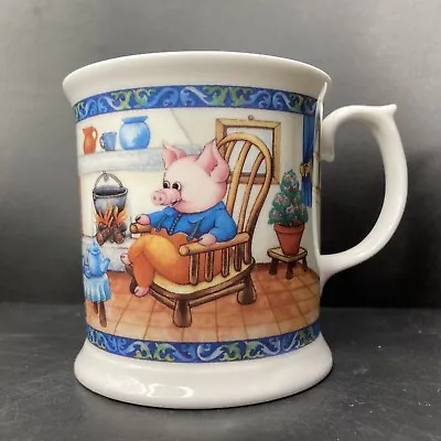 Buy Vintage Queen’s Three Little Pigs Fine Bone China Mug A Churchill Brand England • 19.90£