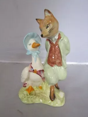 Buy Beswick JEMIMA PUDDLE-DUCK WITH FOXY WHISKERED GENTLEMAN Bp10a 1990 Perfect • 19£