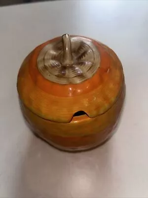 Buy Vintage Shelley Orange Design Preserve Jar/ Pot • 21£