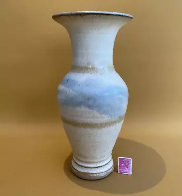 Buy Studio Pottery Stoneware Vase Home Decor Decorative Flowers • 7.99£