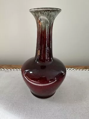 Buy Cobridge Red Flambé Ware Vase • 35£