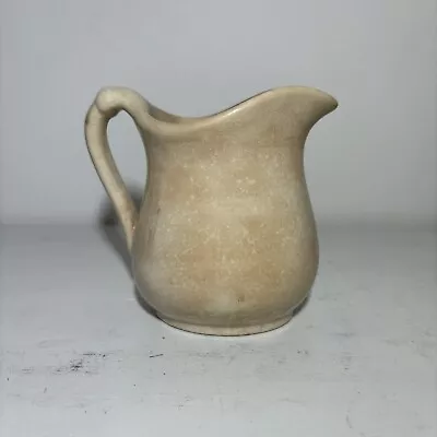 Buy Antique White Ironstone Pitcher Stained Crazed Patina Farmhouse • 85.38£