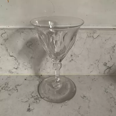Buy Antique English Wine Glass Single Knop Stem  Victorian • 9.99£